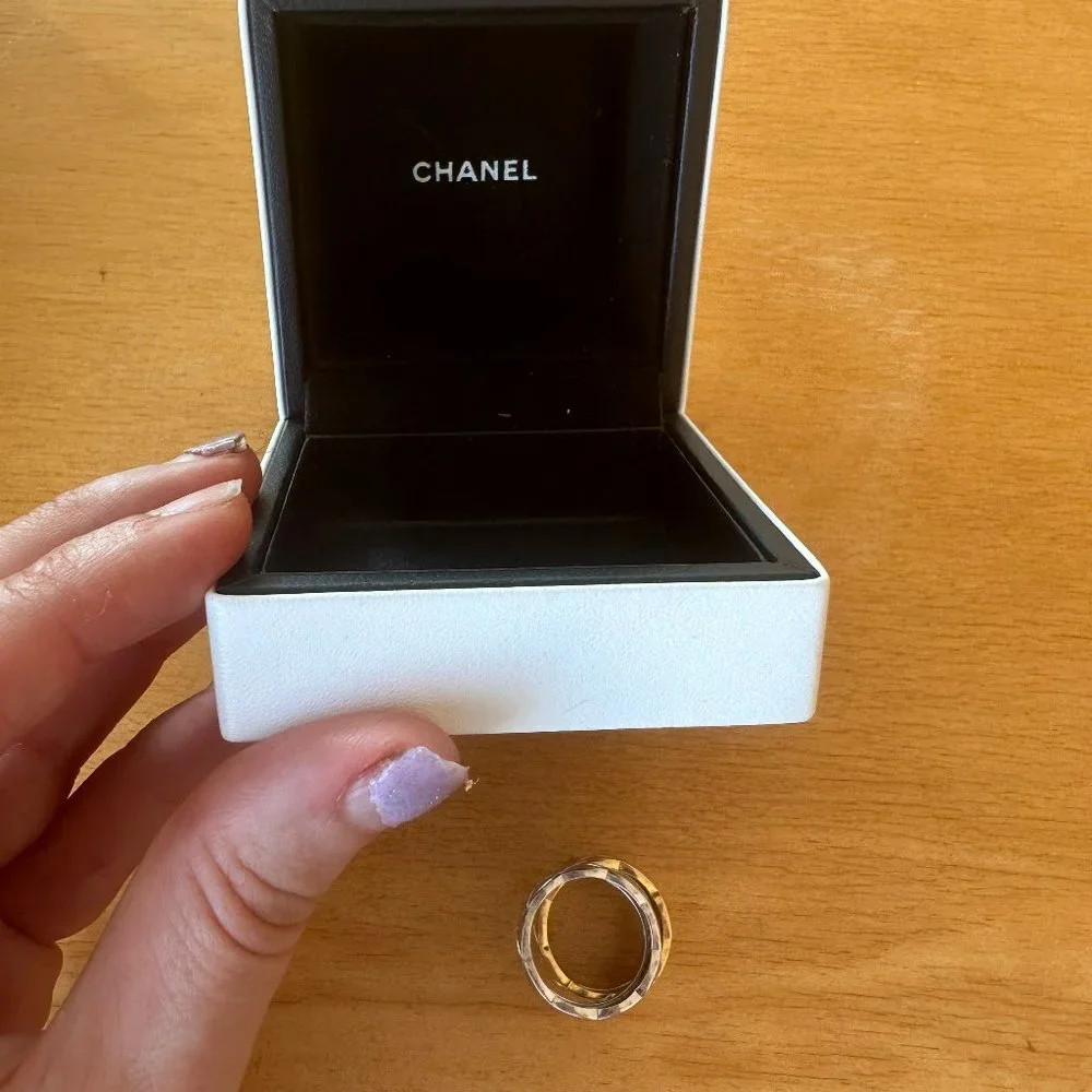 chanel rings and free chanel huggie - Picture 4 of 11